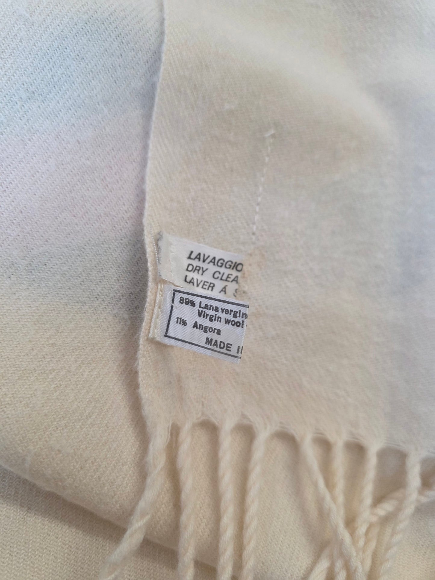 Plaid Gucci vintage in lana vergine con motivo Horsebit, anni '70 - '80