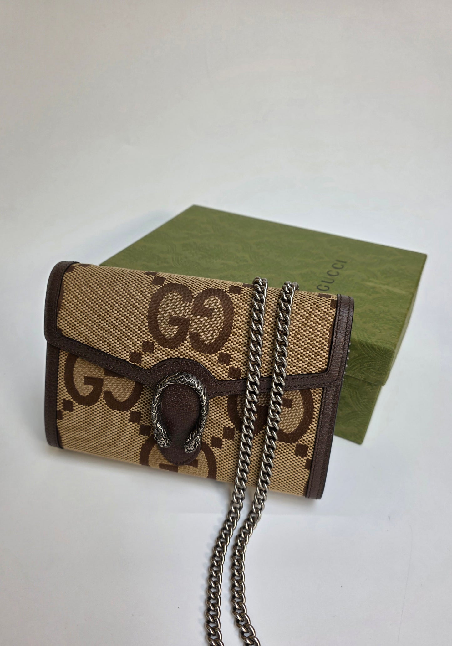 Gucci Dionysus GG Jambo wallet on chain