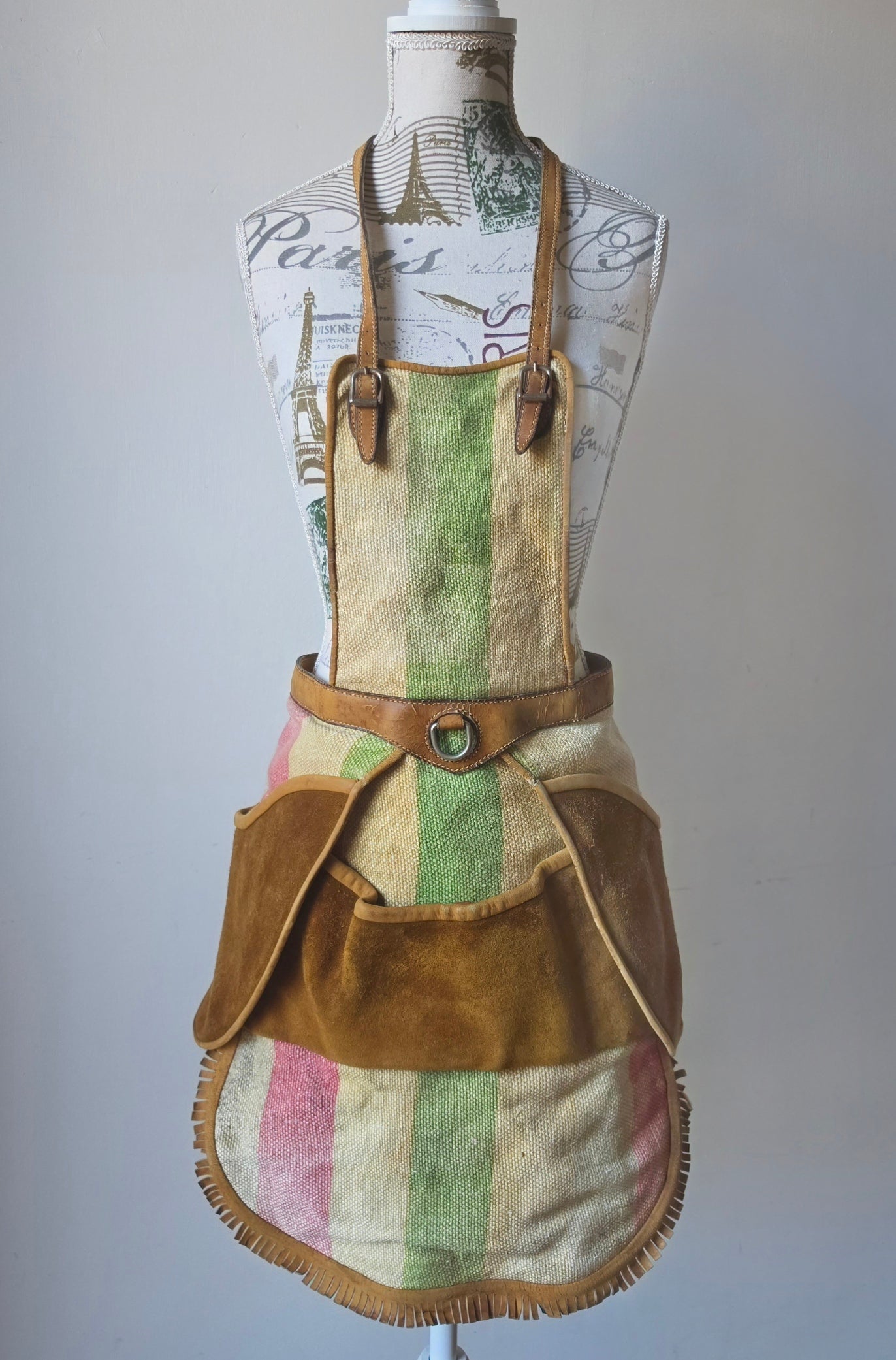 Grembiule Gucci vintage motivo Baiadera, anni '50-'60