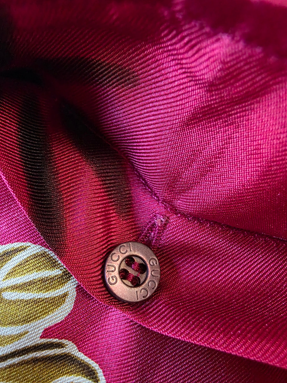 Camicia Kimono Gucci vintage by Tom Ford SS 2001 rossa