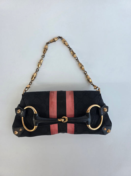 Borsa Gucci vintage Horsebit chain 2003 collezione di Tom Ford
