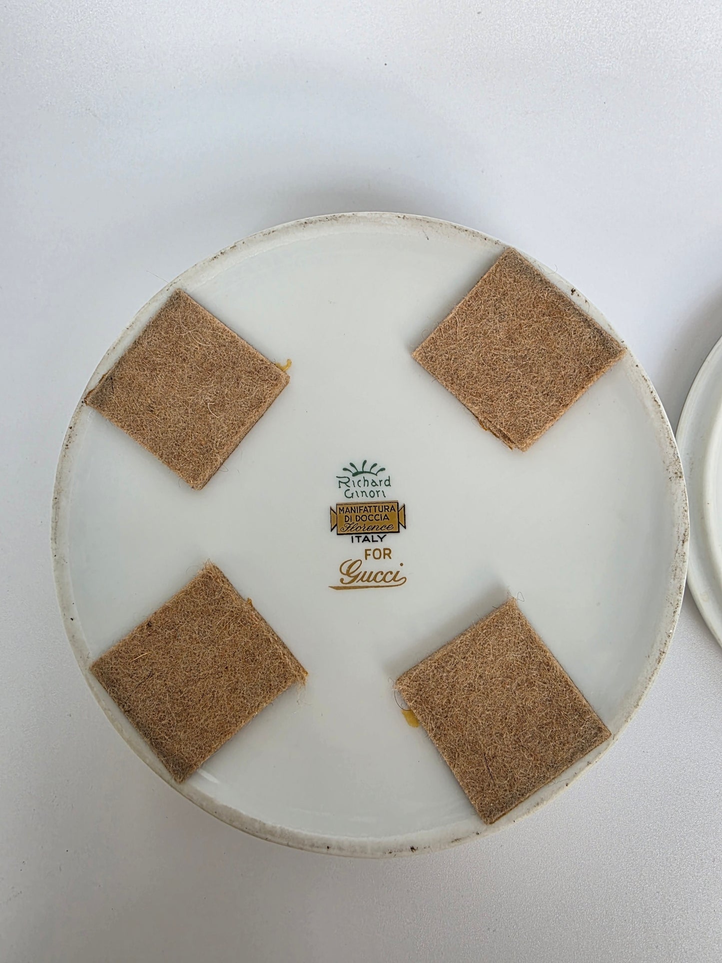 Scatola di porcellana Gucci Flora – Richard  anni '80