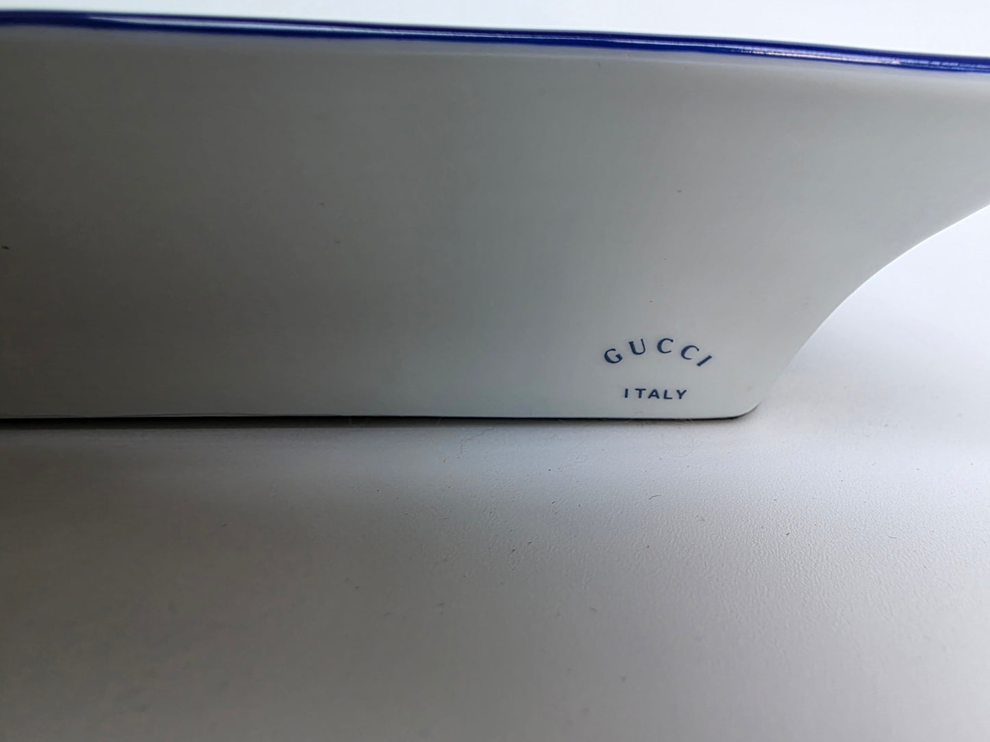 Posacenere Gucci vintage con motivo nautico Remi, anni '70