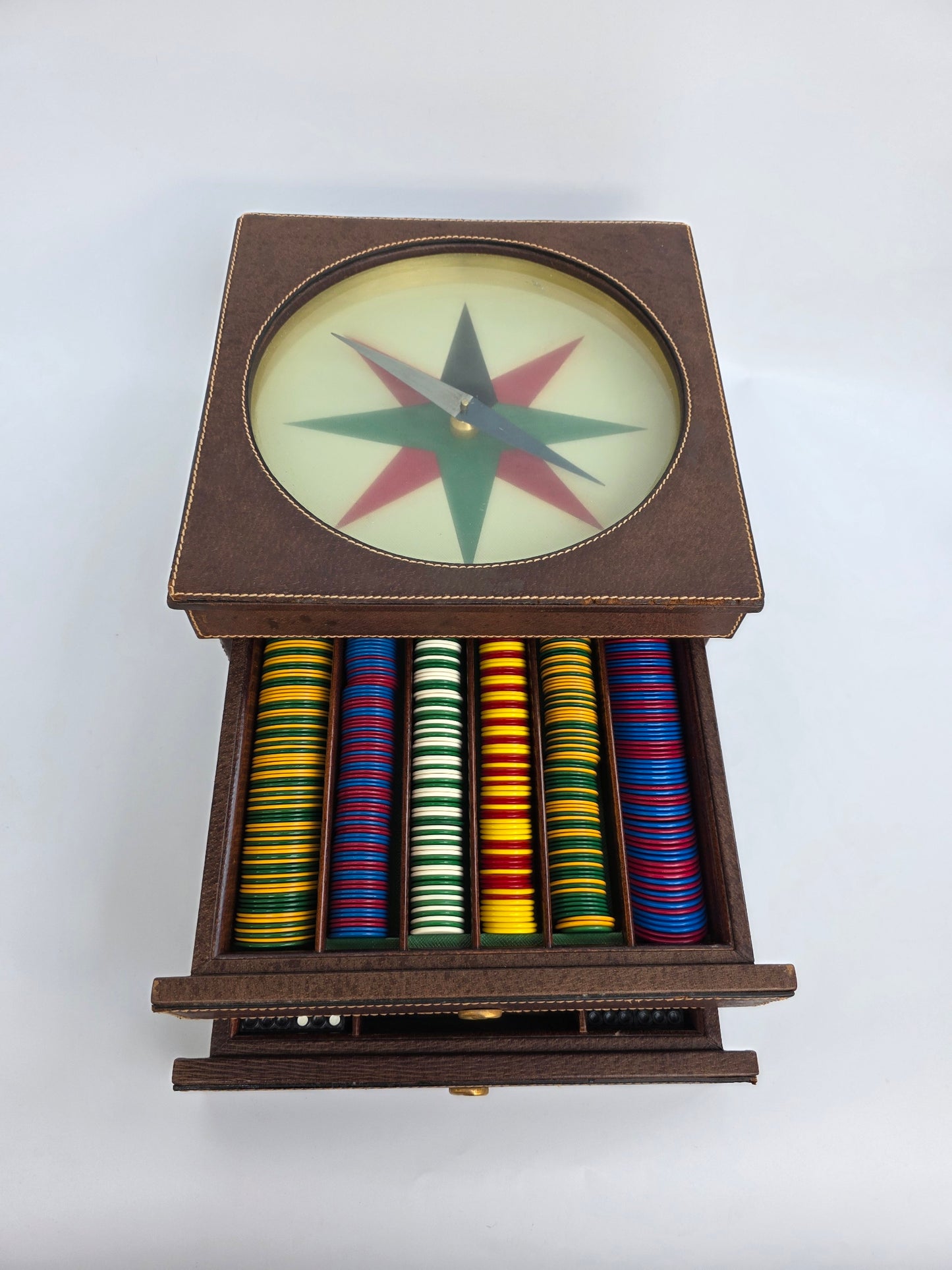 Cofanetto da Gioco Gucci vintage in stile nautico, anni '70