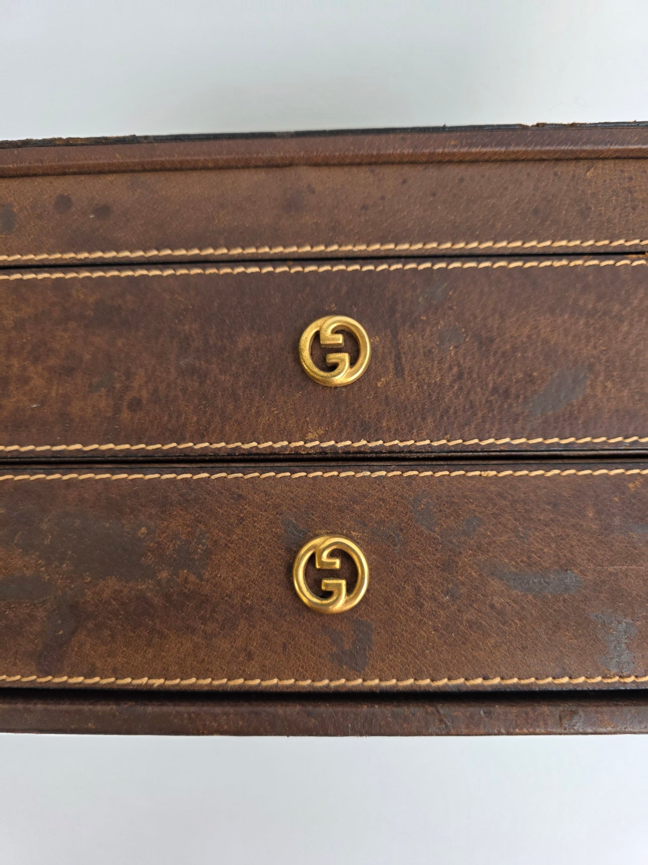 Cofanetto da Gioco Gucci vintage in stile nautico, anni '70