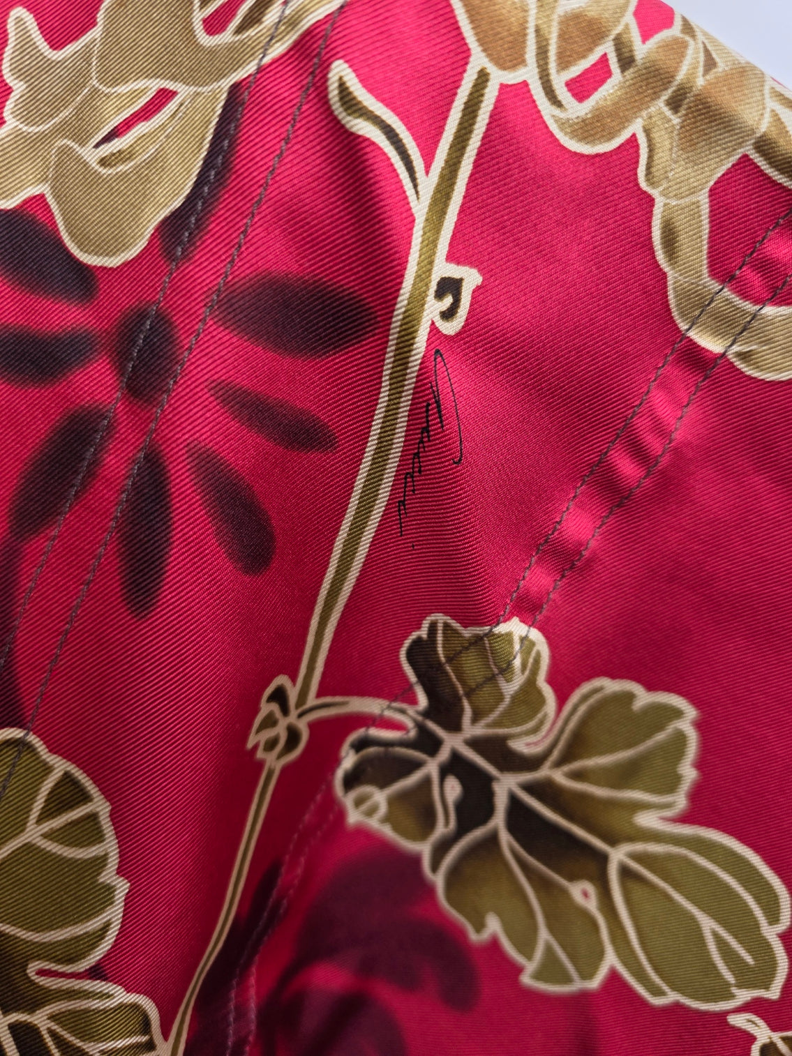 Camicia Kimono Gucci vintage by Tom Ford SS 2001 rossa