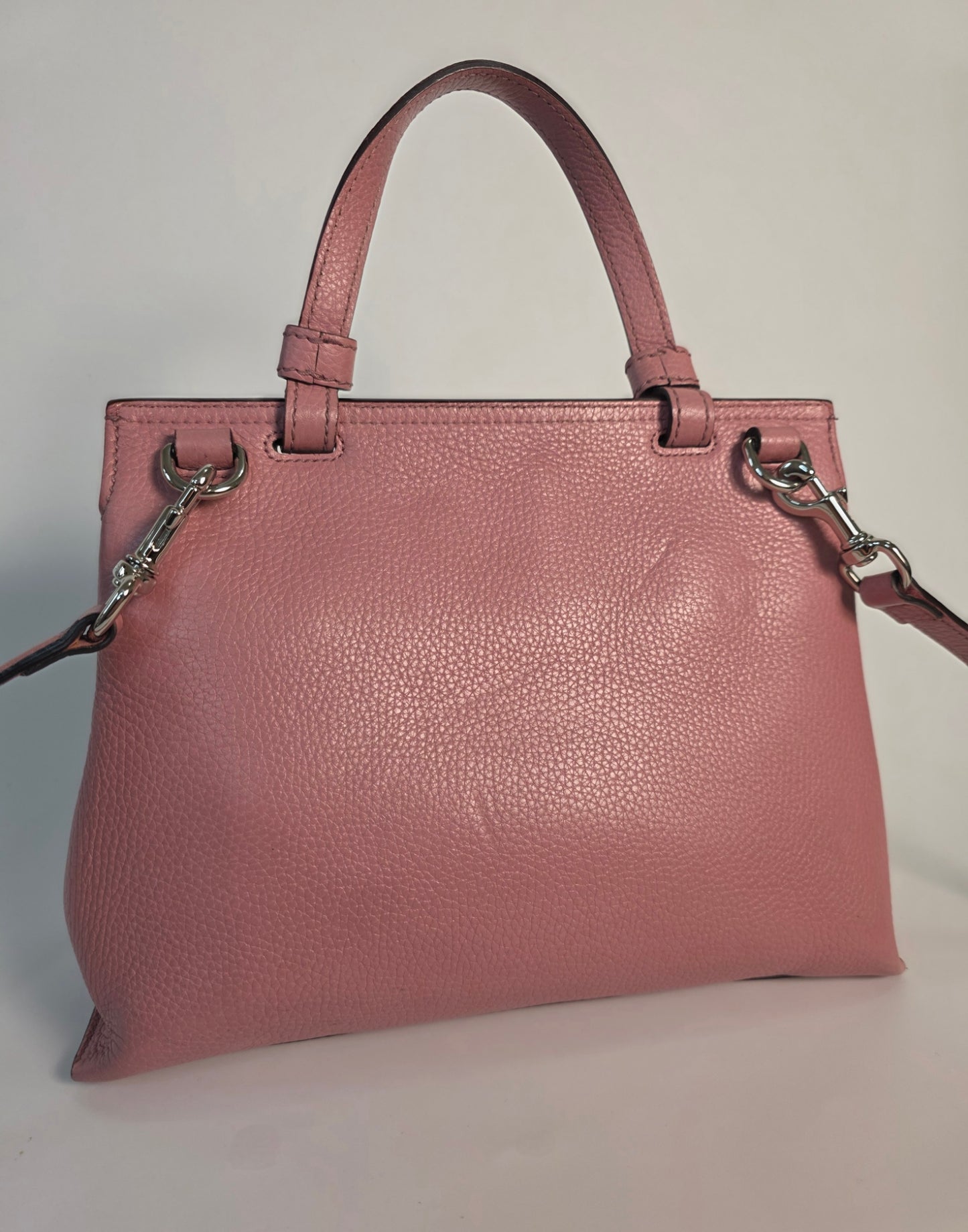 Borsa Gucci Bamboo Daily in pelle rosa