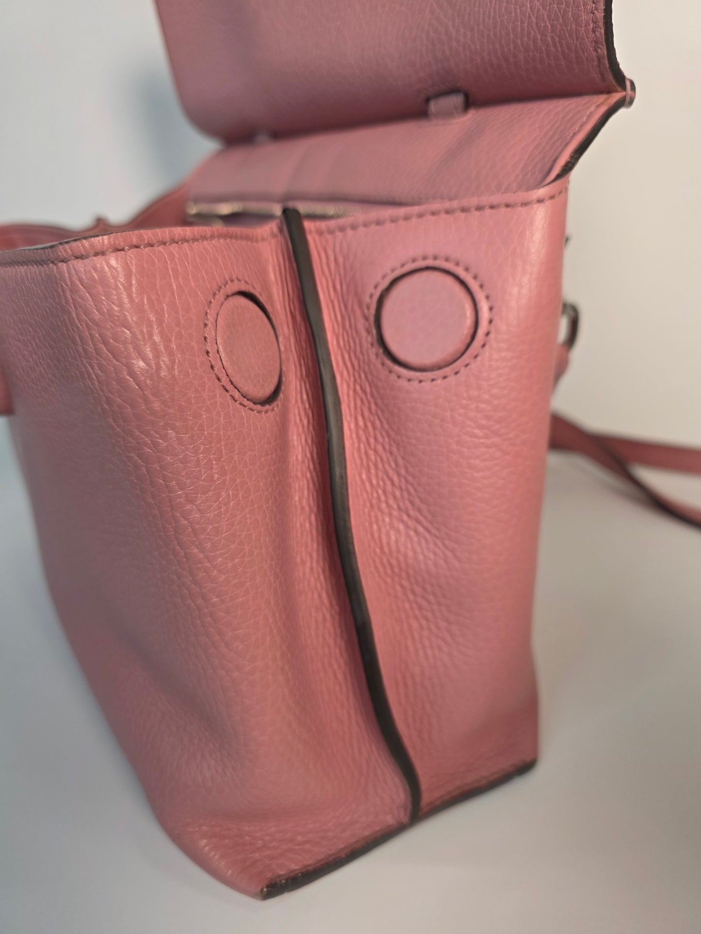 Borsa Gucci Bamboo Daily in pelle rosa
