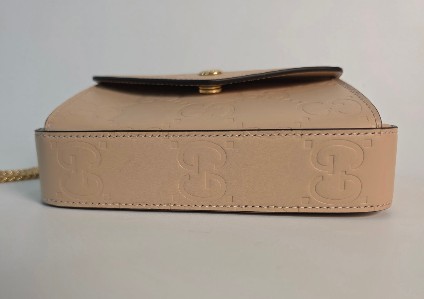 Gucci mini bag GG Matelassè in pelle beige