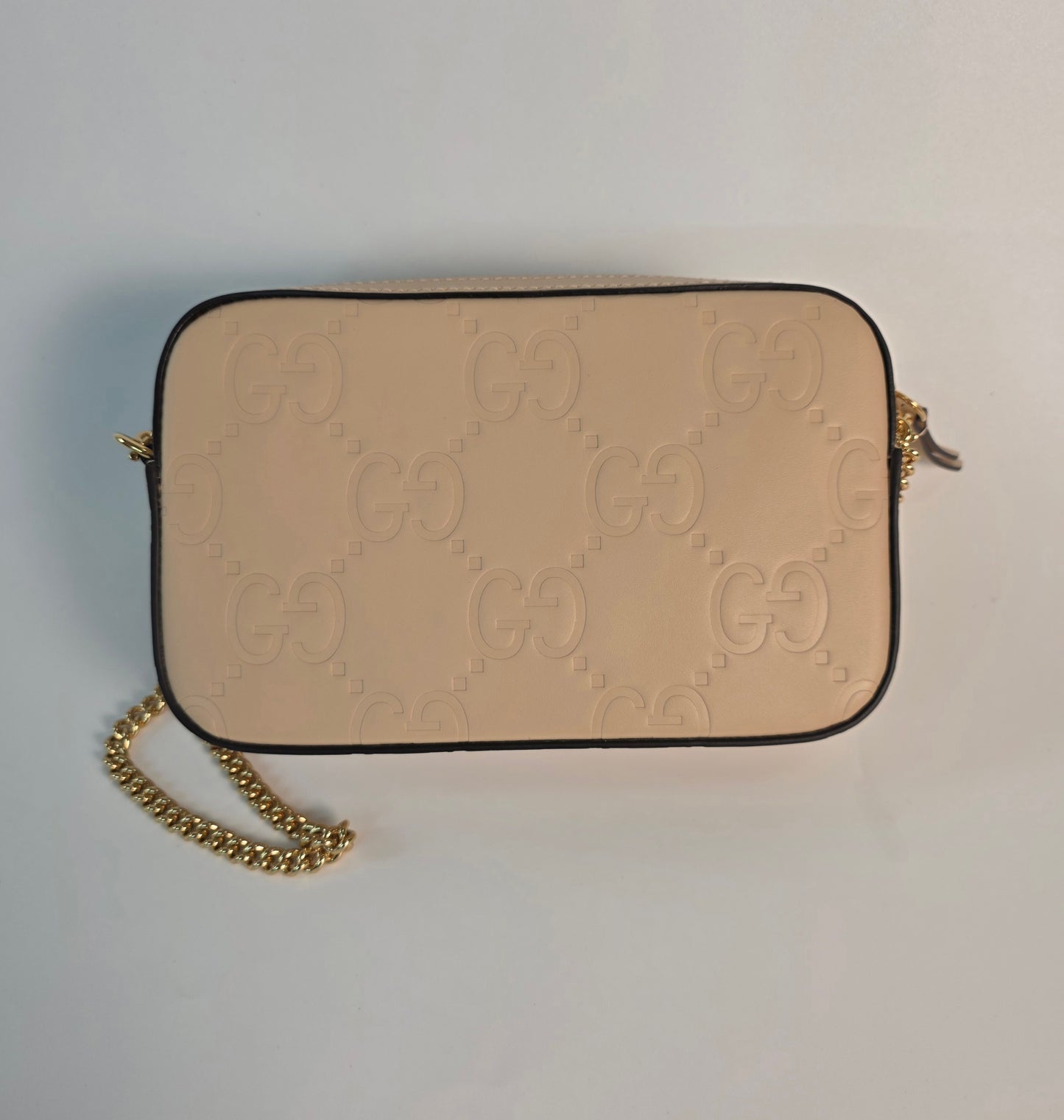 Gucci mini bag GG Matelassè in pelle beige