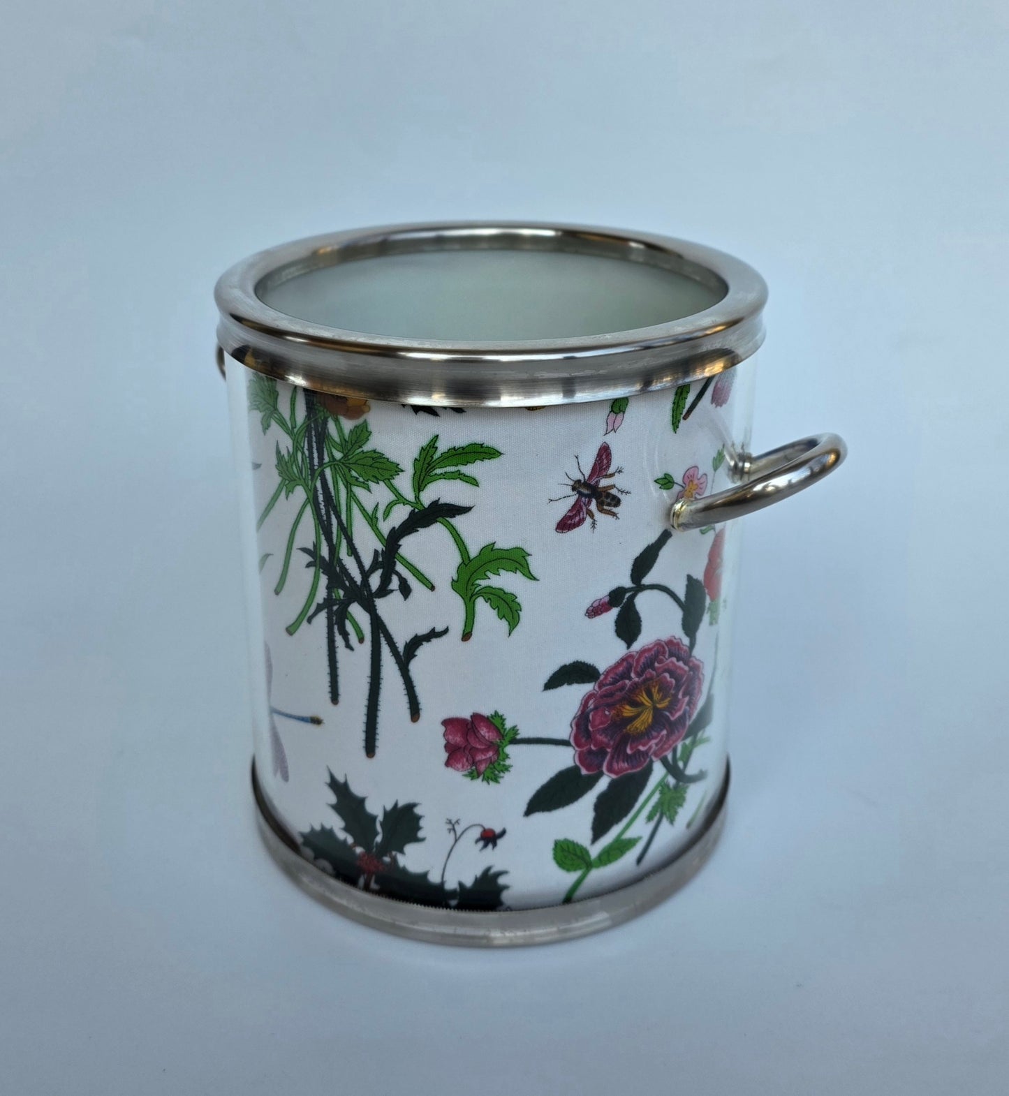 Secchiello da ghiaccio Gucci vintage con motivo Flora