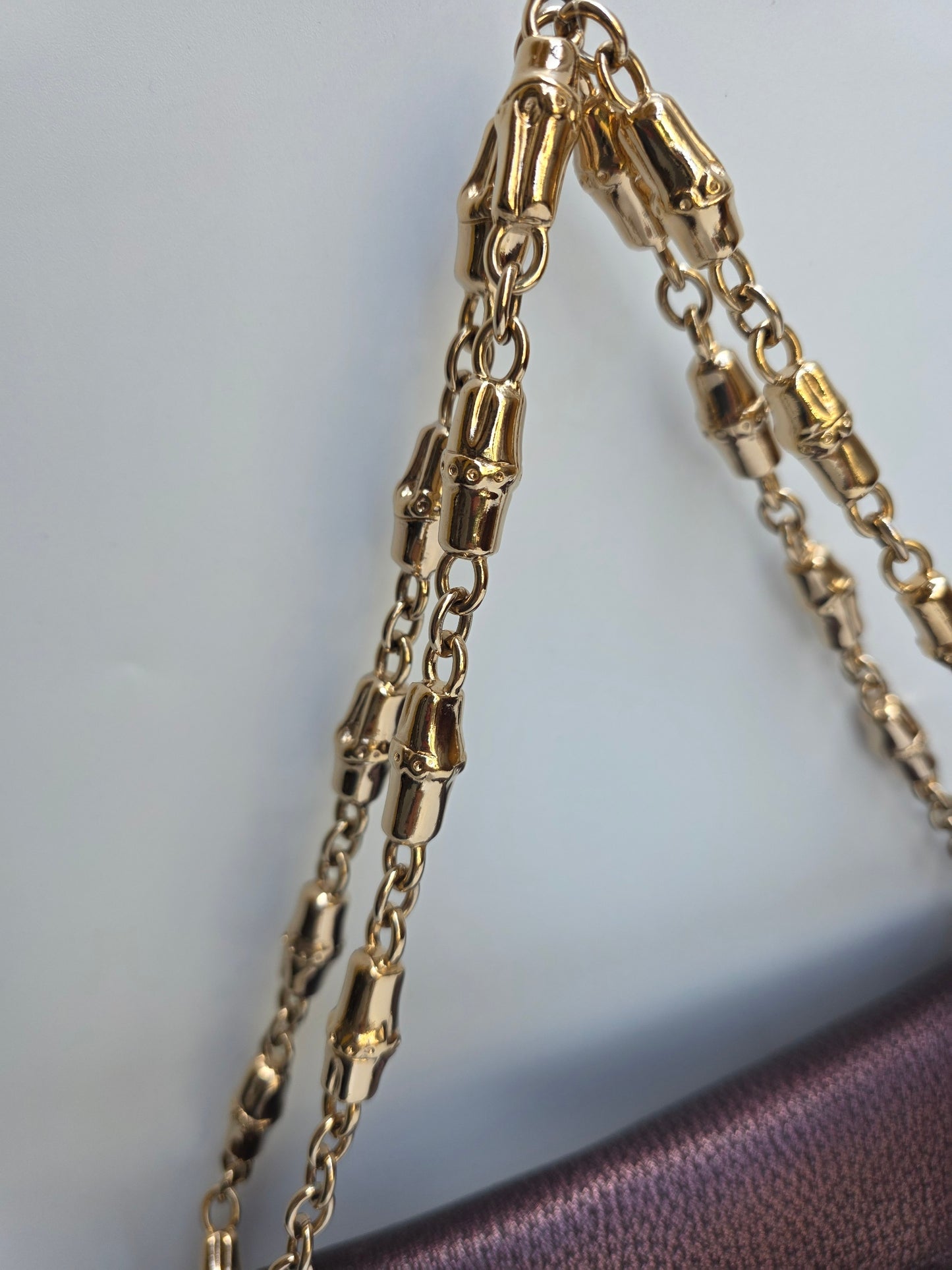 Borsa Gucci vintage Dragon Bag pelle viola, 2004 collezione di Tom Ford