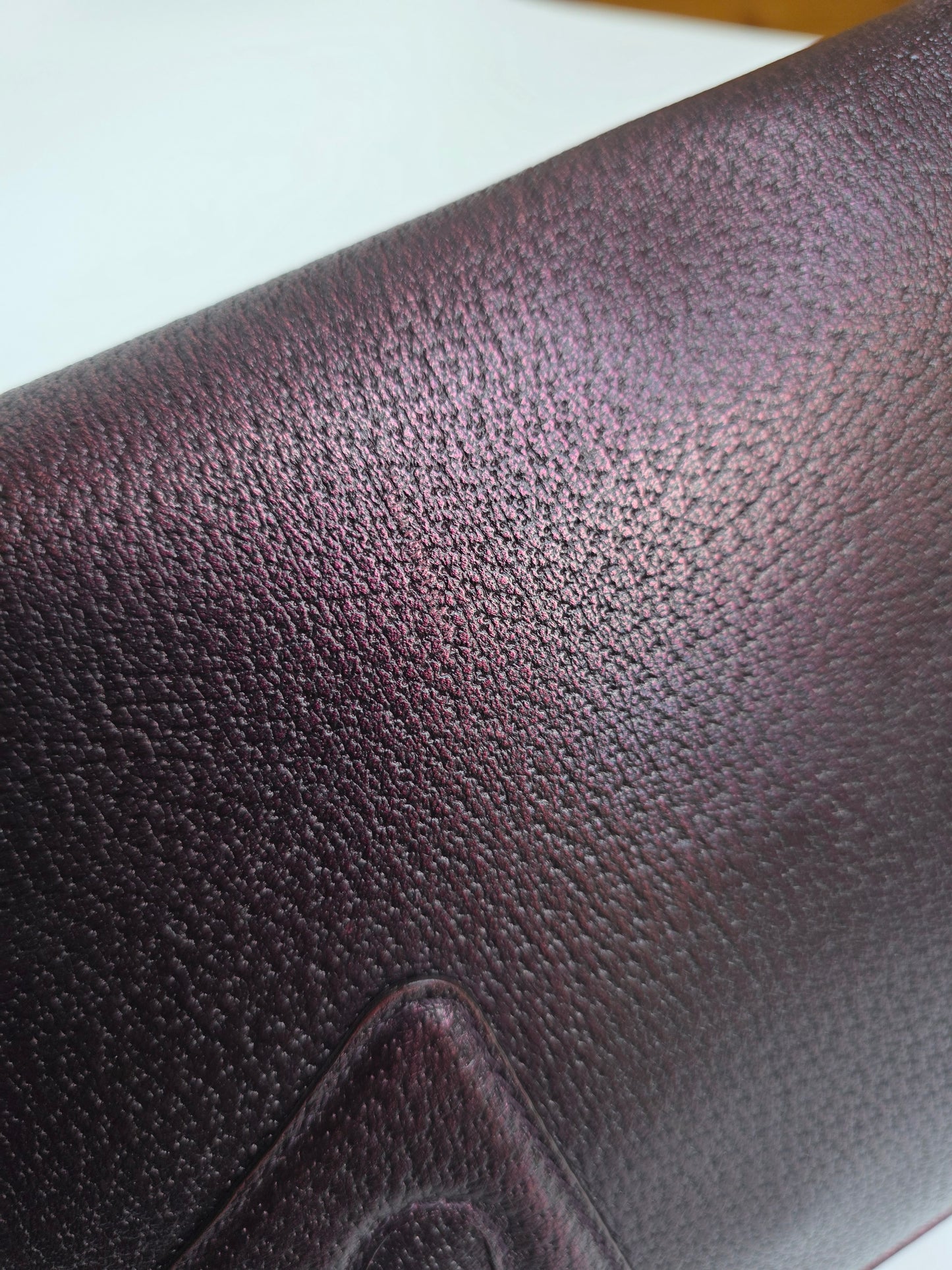 Borsa Gucci vintage Dragon Bag pelle viola, 2004 collezione di Tom Ford