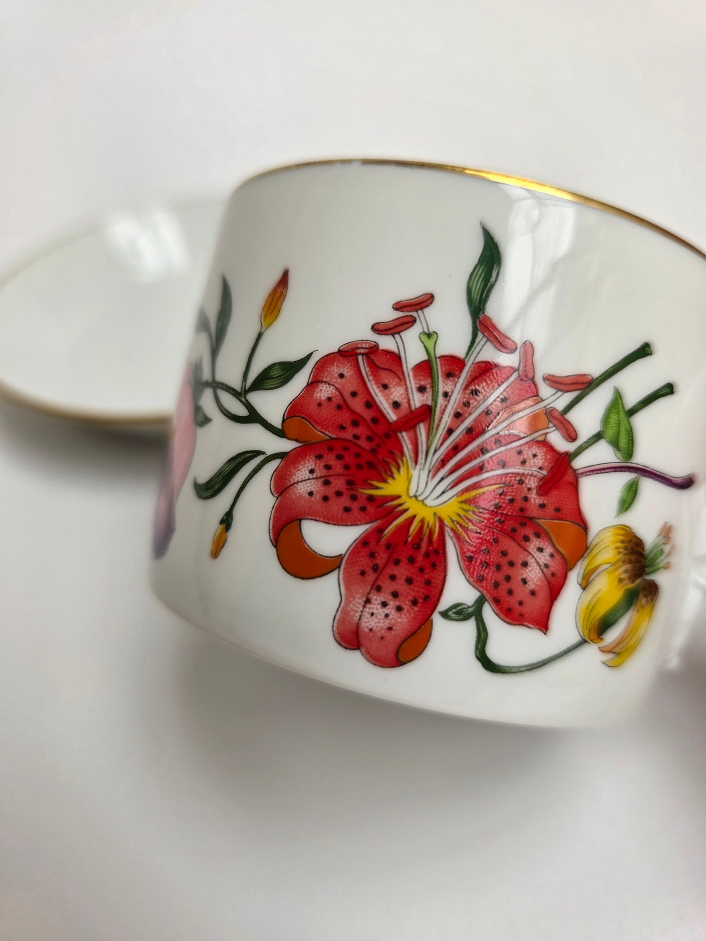 Tazza da tè con piattino Gucci Flora by Richard Ginori