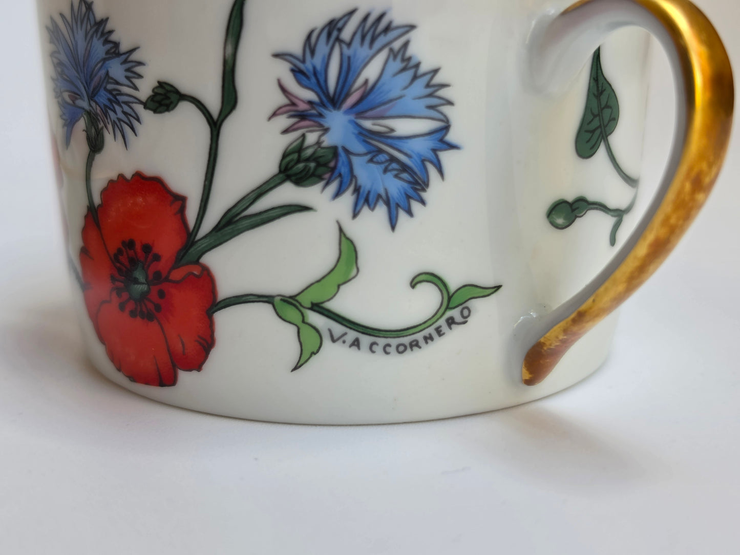 Tazza da tè con piattino Gucci Flora by Bernardaud Limoges