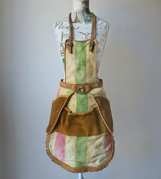 Grembiule Gucci vintage motivo Baiadera, anni '50-'60