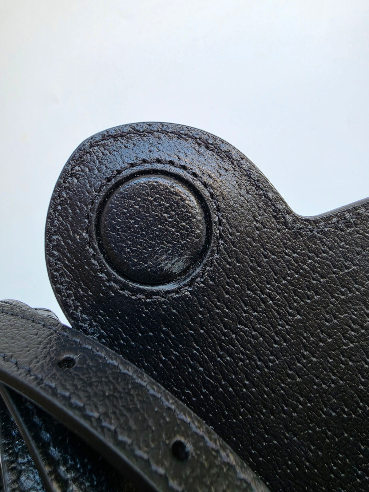 Gucci Horsebit 1955 Mini Black Leather Shoulder Bag
