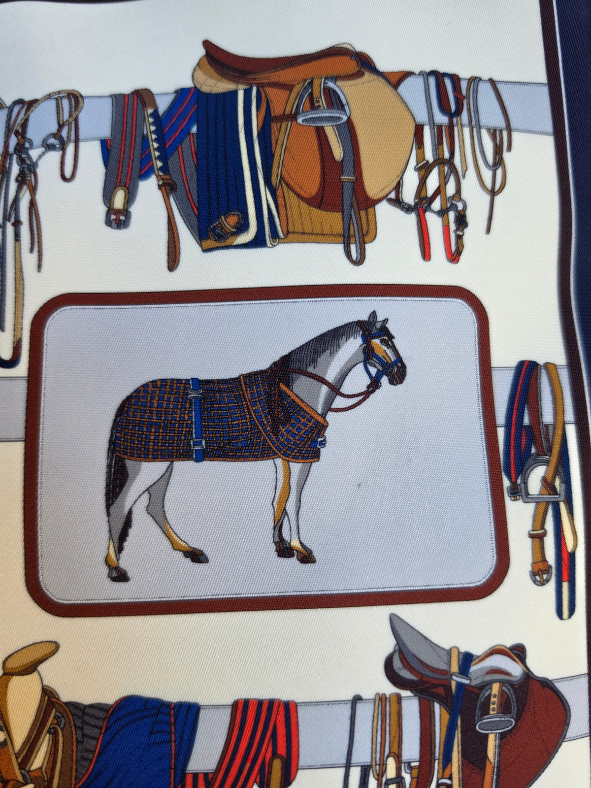 Gucci nylon pouch with Equestrian motif, Limited Edition