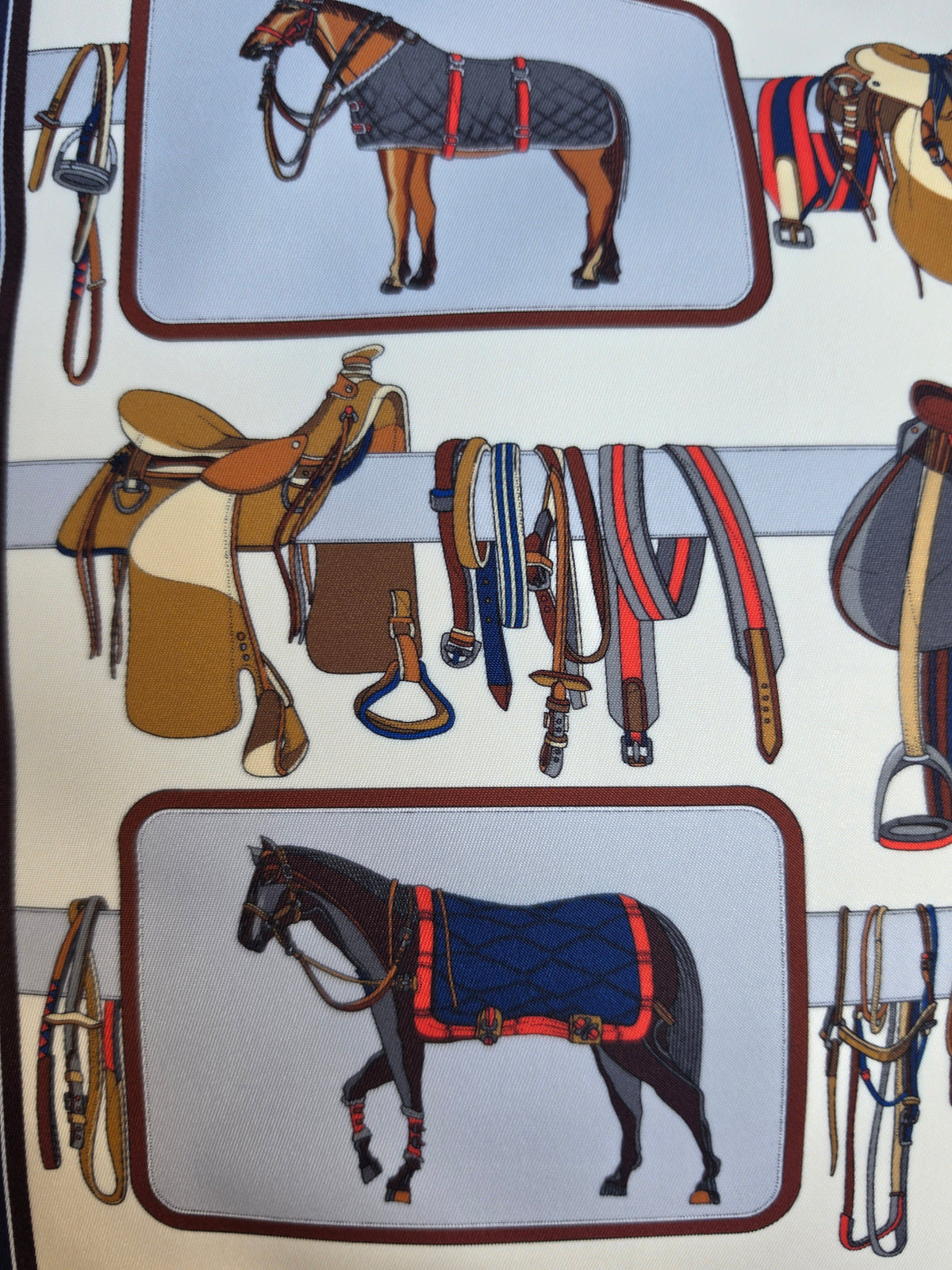 Gucci nylon pouch with Equestrian motif, Limited Edition