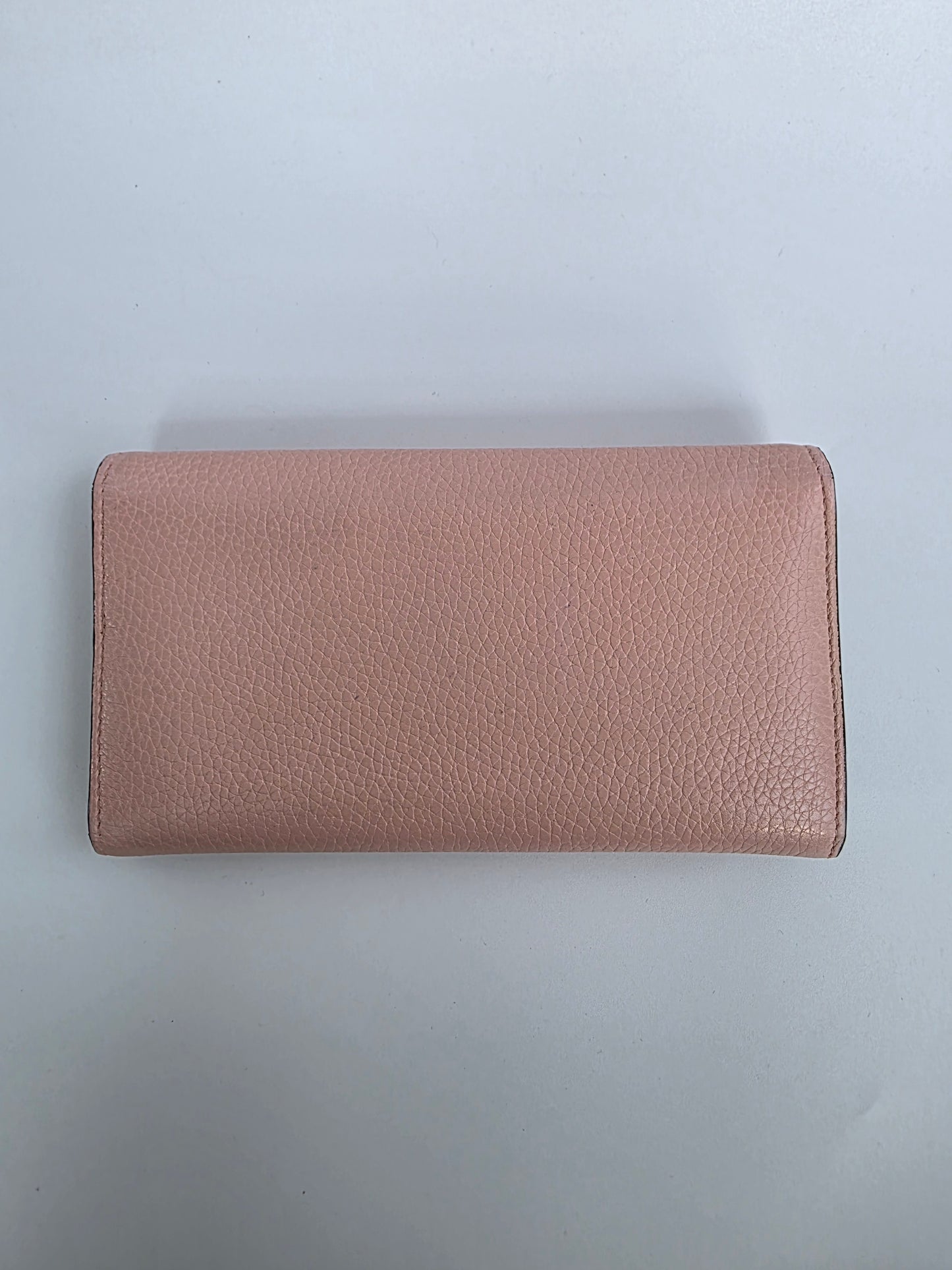 Portafoglio Gucci Blind For Love in pelle rosa cipria