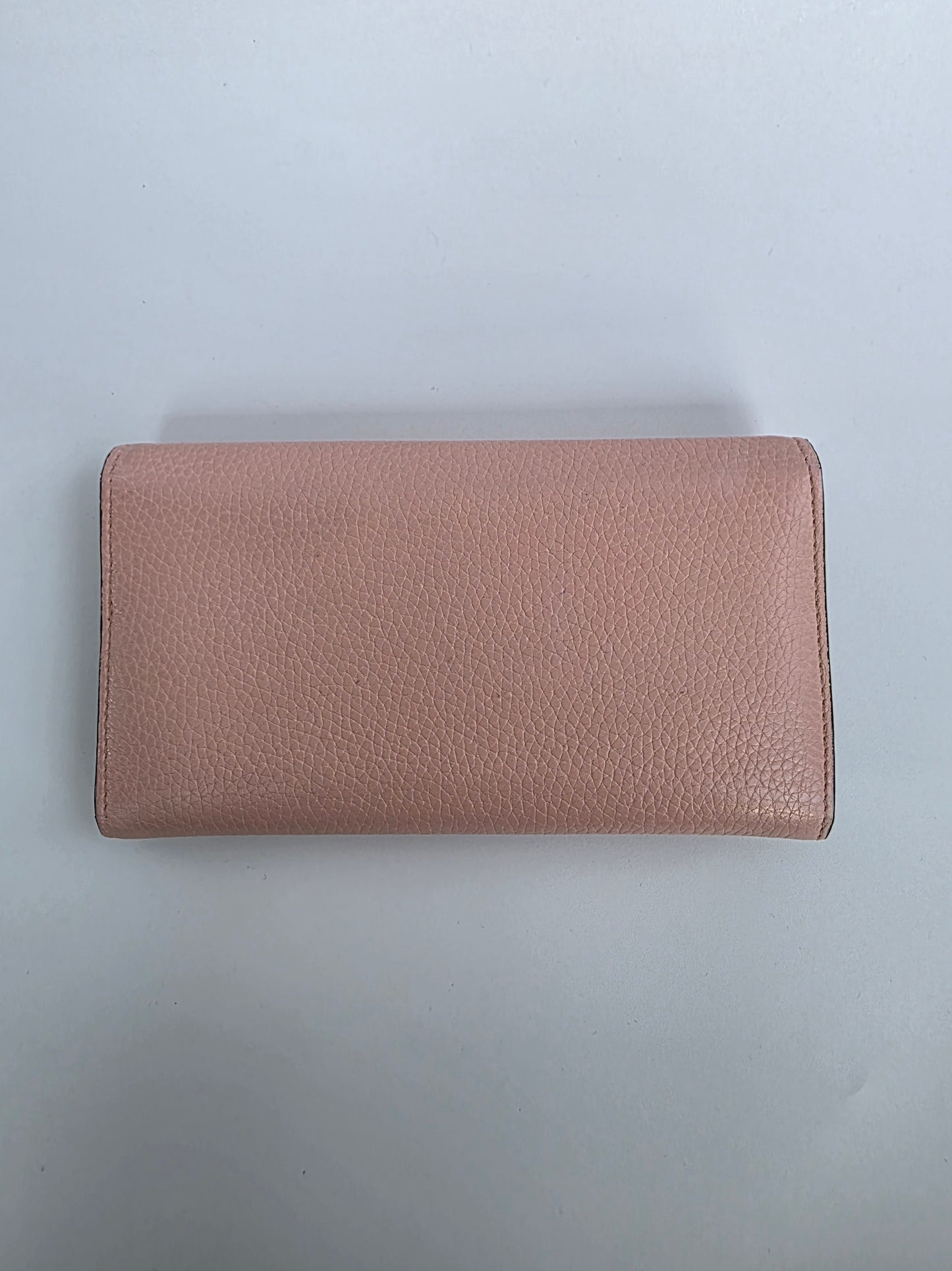 Portafoglio Gucci Blind For Love in pelle rosa cipria