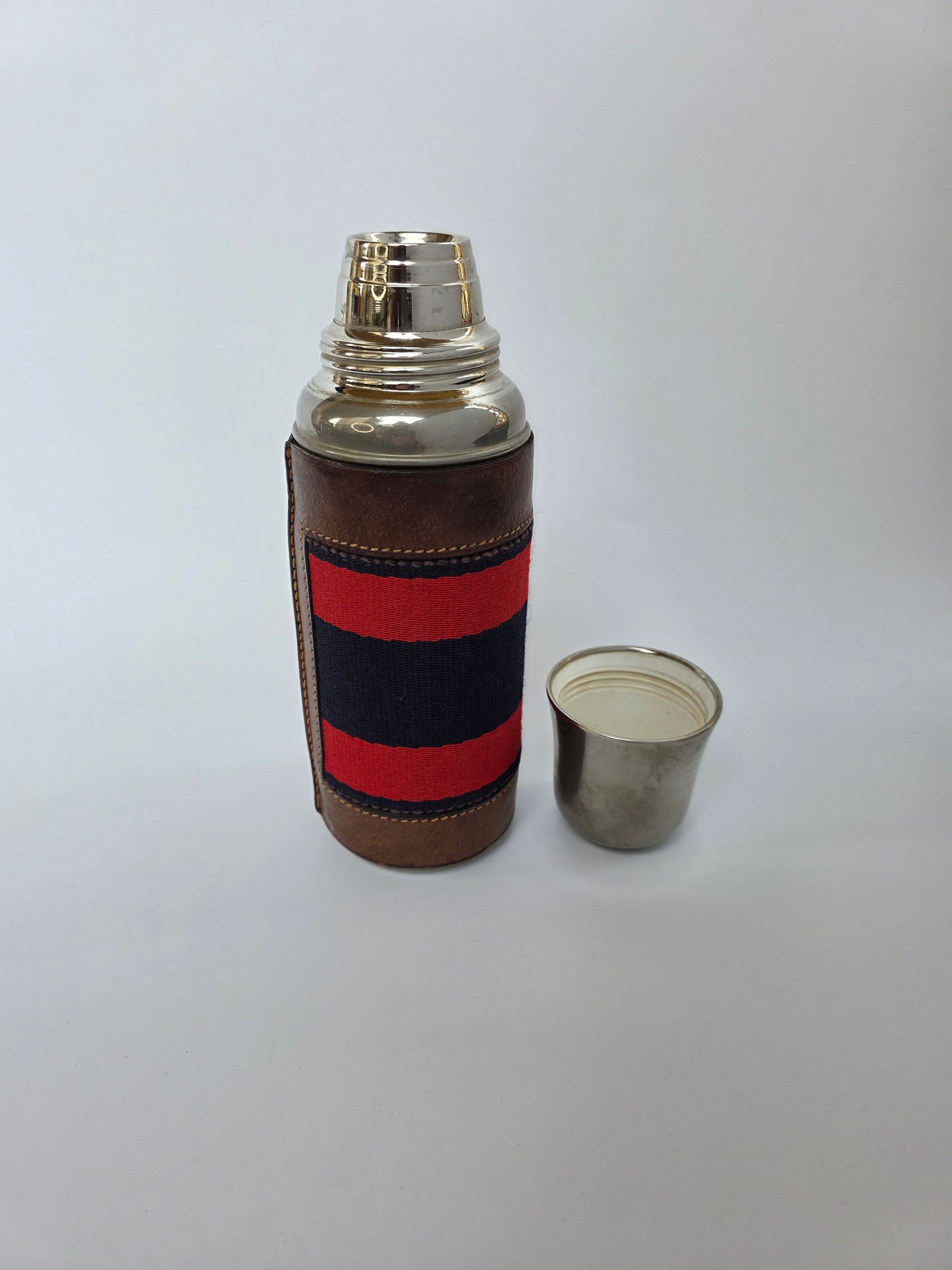 Thermos Gucci Vintage, anni '50-'60 in pelle di cinghiale