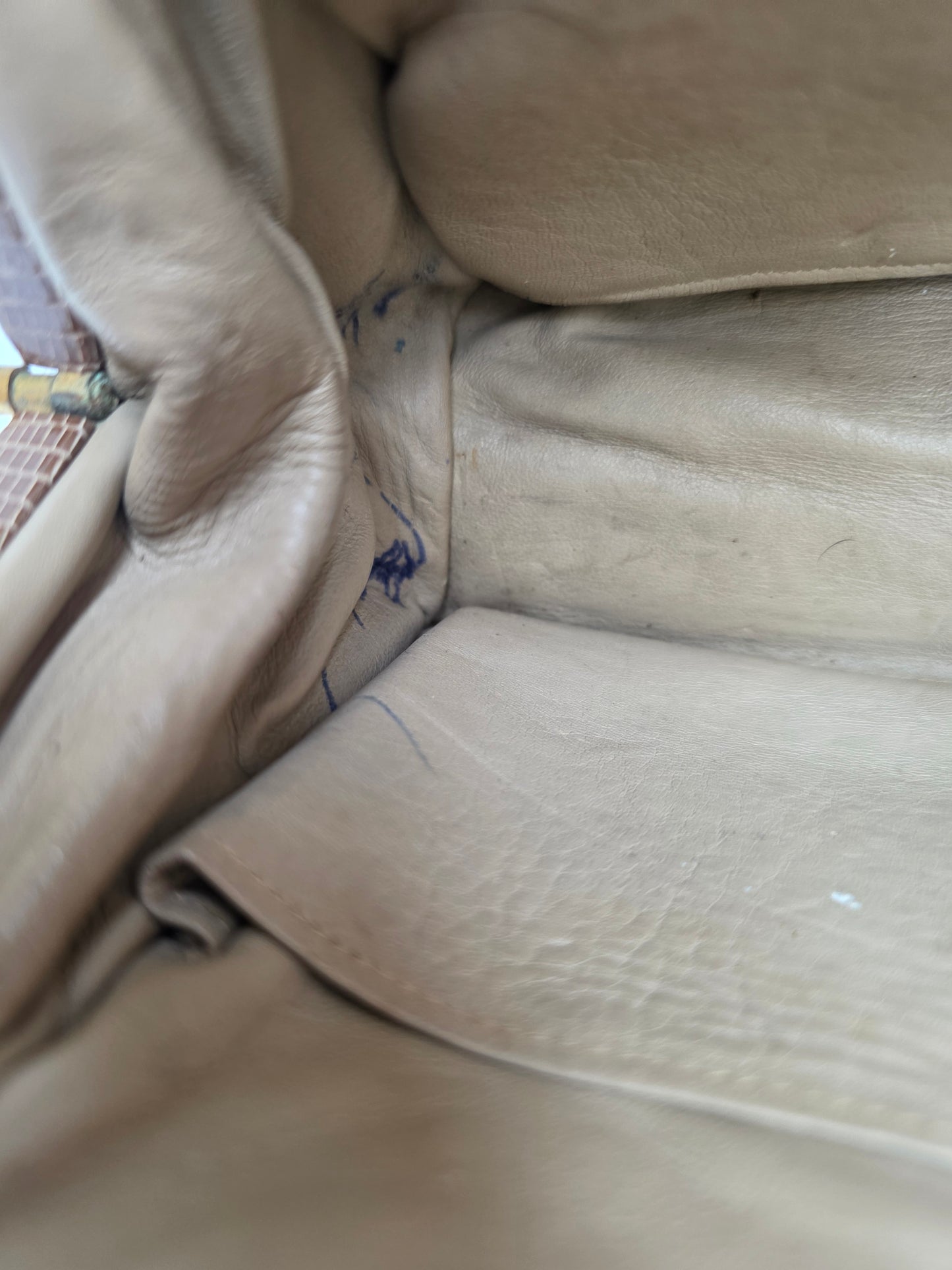 Borsa da sera Gucci vintage in pelle di lucertola con dettaglio Occhio di Tigre, anni '60