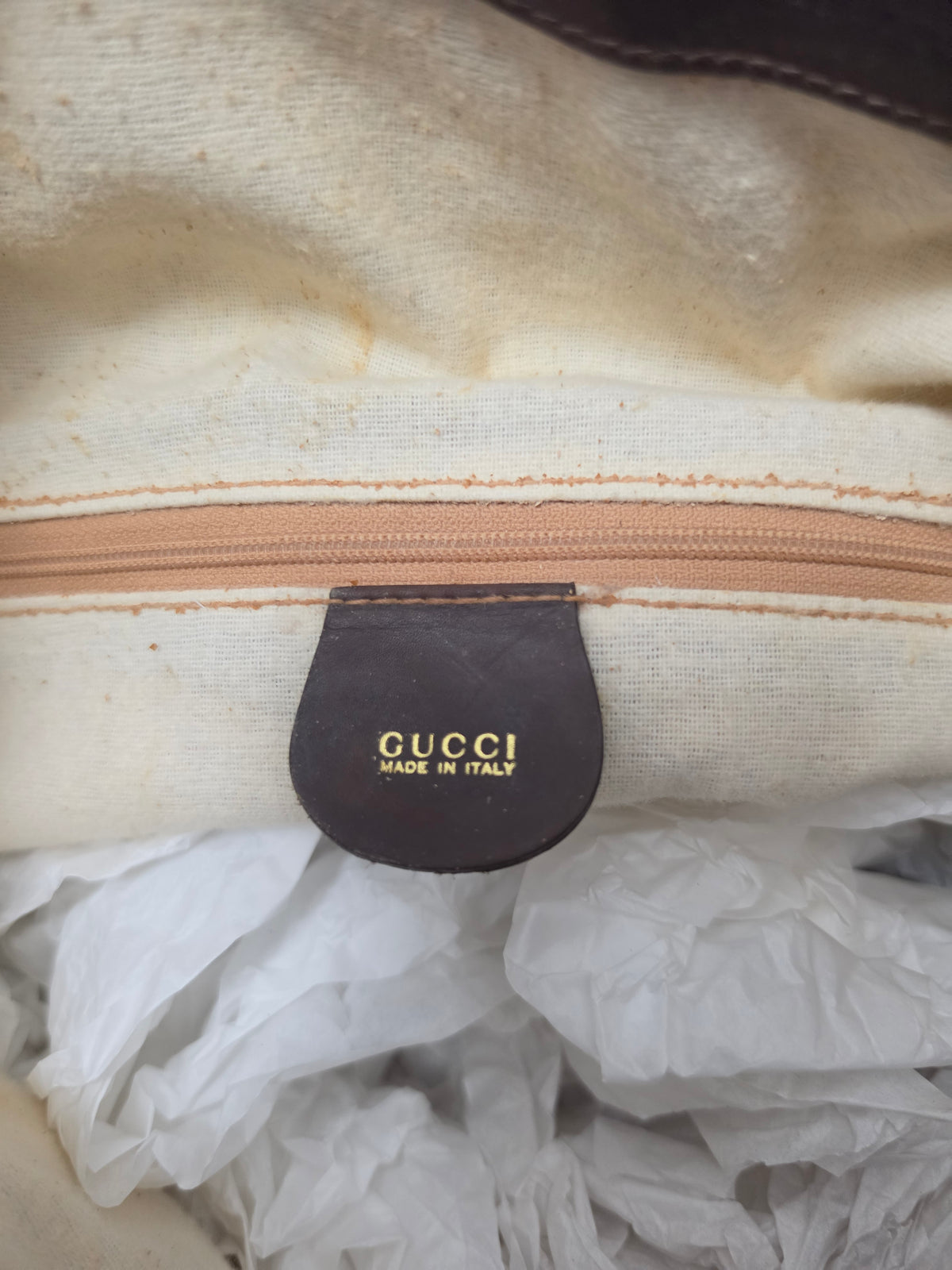 Borsa Gucci Bamboo Top Handle in camoscio testa di moro, anni '90